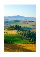Tuscany Landscape View | Búðu til þitt eigið plakat