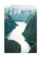 View Of Fjord In Norway | Búðu til þitt eigið plakat