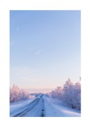 Winter Wonderland Landscape View | Búðu til þitt eigið plakat